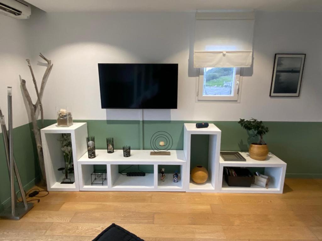 Bel Appartement Vue Mer - 1Er Rang Front De Mer Saint-Jean-de-Luz Εξωτερικό φωτογραφία