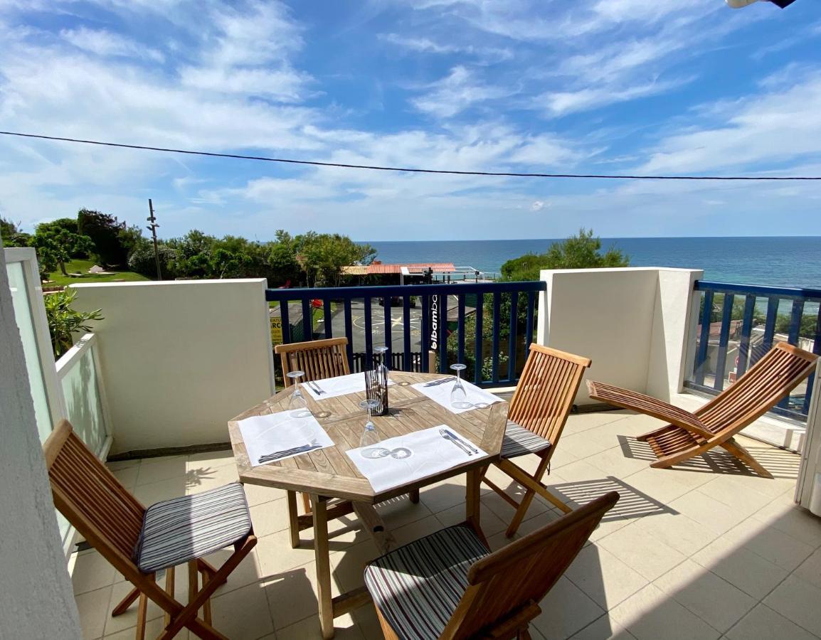 Bel Appartement Vue Mer - 1Er Rang Front De Mer Saint-Jean-de-Luz Εξωτερικό φωτογραφία